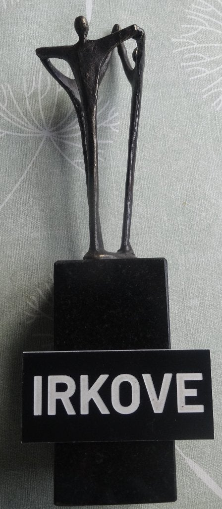 BETROKKENHEID * FRAAI BEELD * Corry Ammerlaan *, Antiek en Kunst, Groep mensen, Minder dan 20 cm, Brons, Beeld
