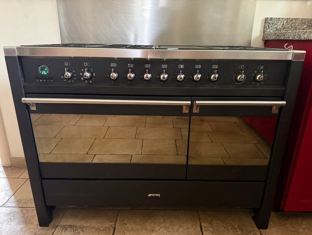 Smeg CS120NLA5 Fornuis 120 cm | 2 ovens | 6-pits gas, Gebruikt, 60 cm of meer, Gas, Vrijstaand