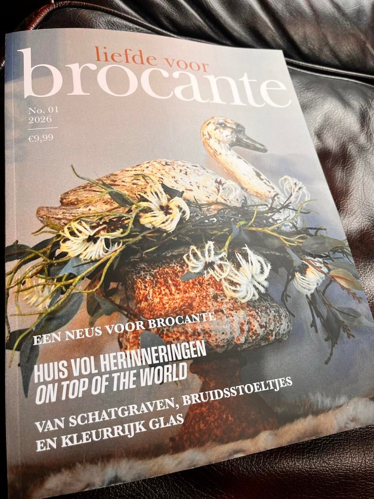 Magazine Liefde voor Brocante - No. 01 2026, Boeken, Tijdschriften en Kranten, Ophalen of Verzenden, Zo goed als nieuw, Overige typen