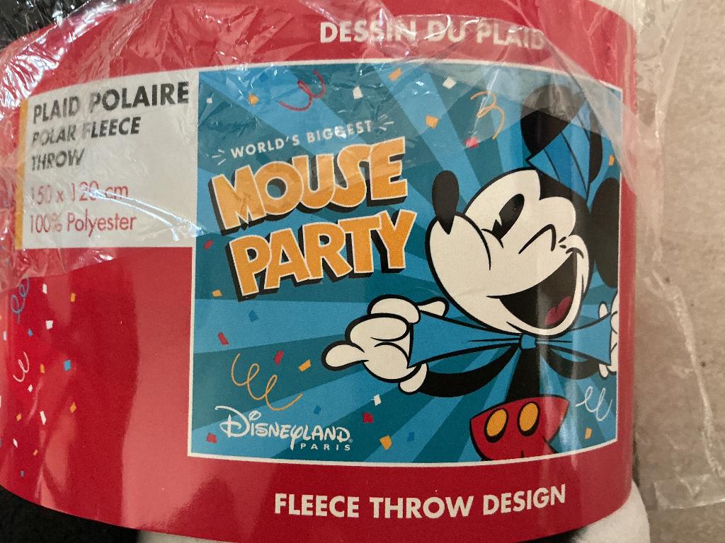 Mickey Mouse fleece deken Nieuw, Verzamelen, Ophalen of Verzenden, Mickey Mouse, Nieuw, Overige typen