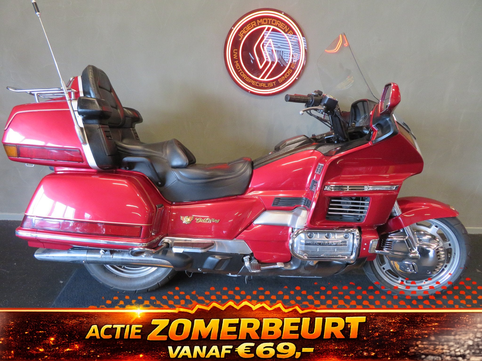 Honda GL 1500 GOLDWING DE LUXE! (bj 1989), Motoren, Motoren | Honda, Bedrijf, Toermotor