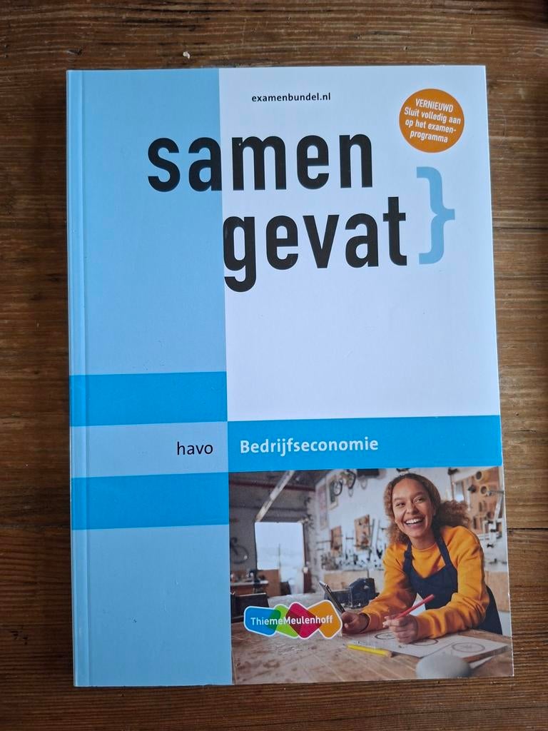 Samengevat havo Bedrijfseconomie Examenbundel, Ophalen, Gamma, Zo goed als nieuw, HBO