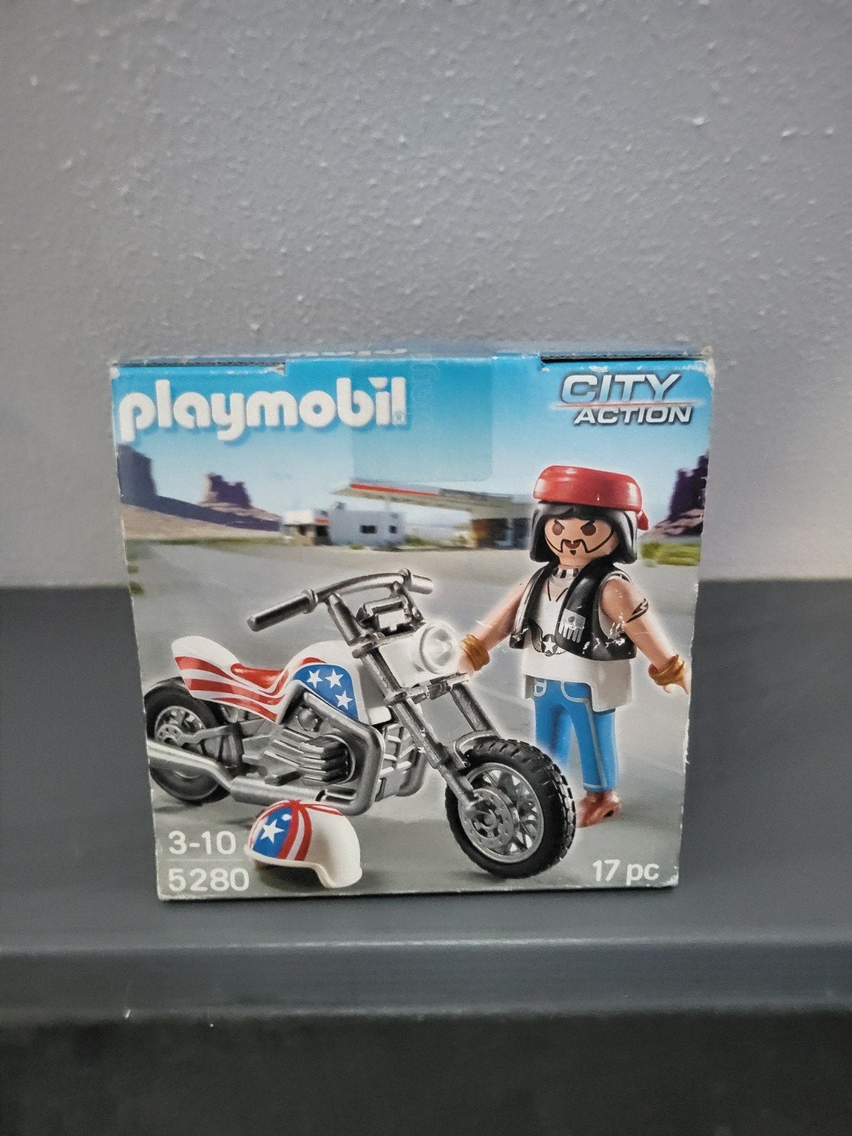 Playmobil City Action Motorrijder met Motor (5280), Ophalen of Verzenden, Nieuw, Jongen of Meisje
