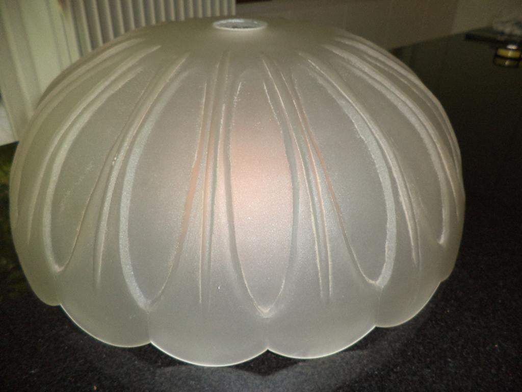 art deco lampshade glaspasta groot formaat voor lamp luster, Ophalen