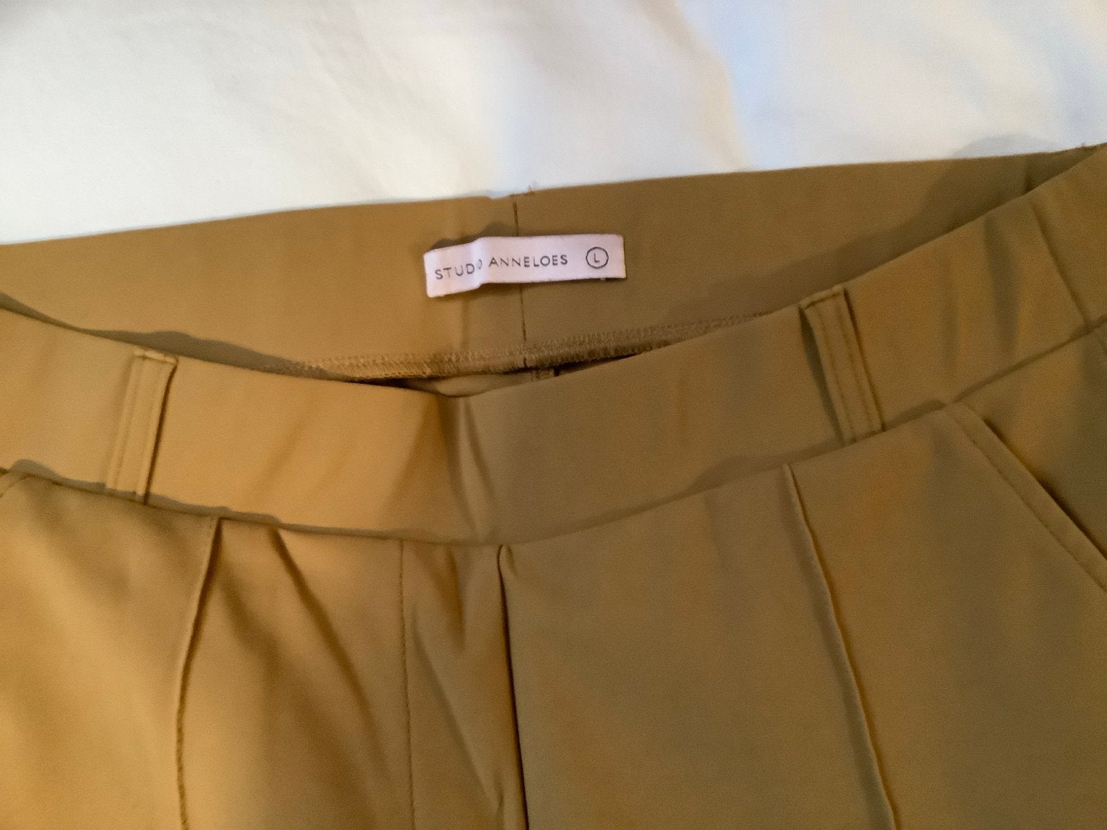 Studio Anneloes Flair broek - Camel - Maat L, Kleding | Dames, Broeken en Pantalons, Bruin, Maat 42/44 (L), Ophalen of Verzenden