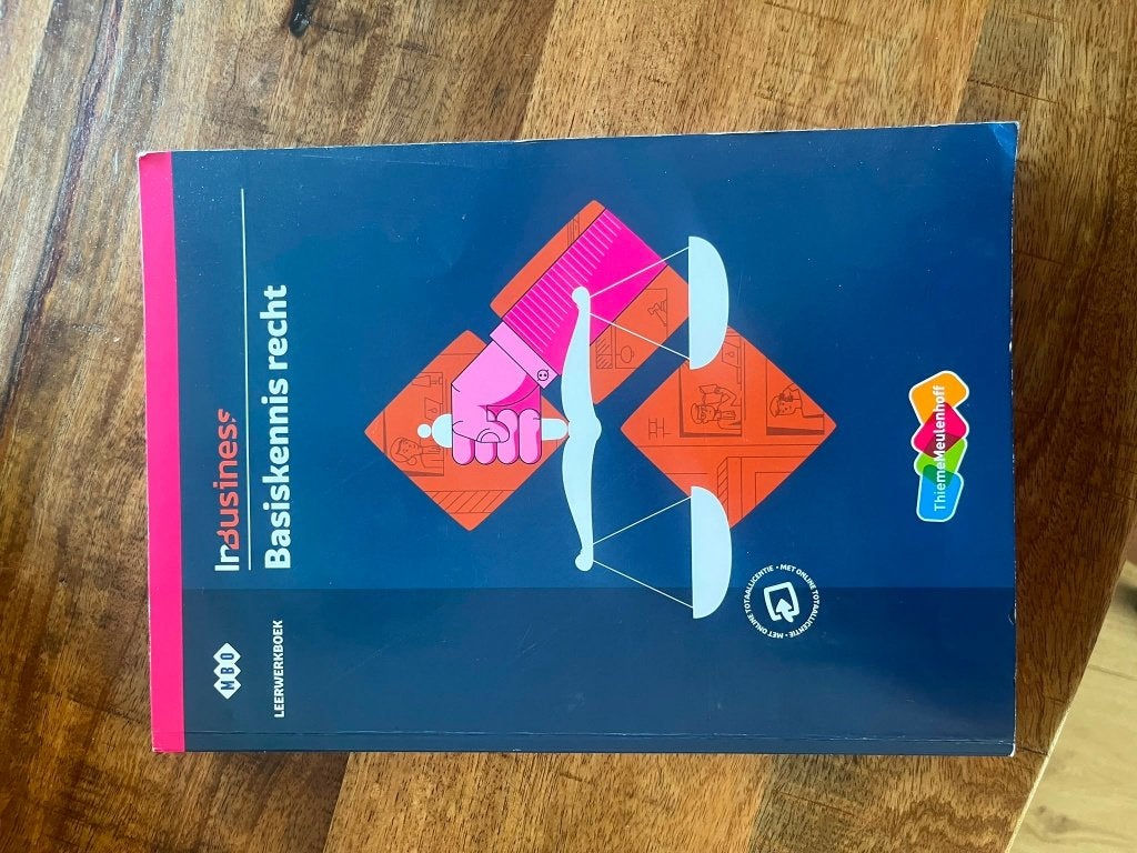 Inbusiness Basiskennis recht, Ophalen of Verzenden, Zo goed als nieuw, Economie en Marketing