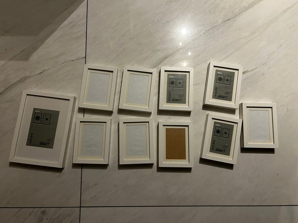 Ikea Ribba fotolijsten, Standaard fotolijst, Ophalen of Verzenden, Zo goed als nieuw, Hangend