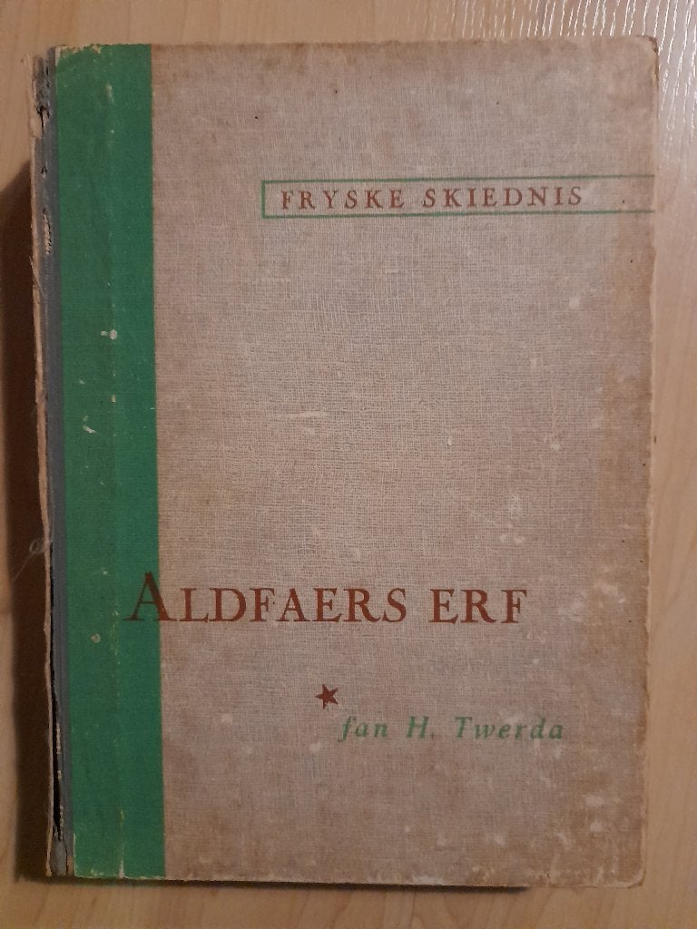 ALDFAERS ERF H Twerda Fryske skiednis, Boeken, Ophalen of Verzenden, Gelezen