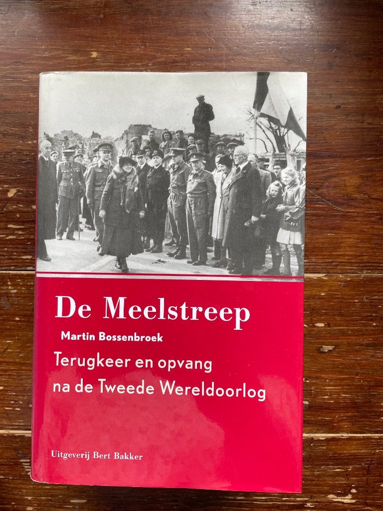 Martin Bossenbroep De Meelstreep Opvang na 2de WW 2001, Martin Bossenbroek, Nieuw, Ophalen of Verzenden, Algemeen