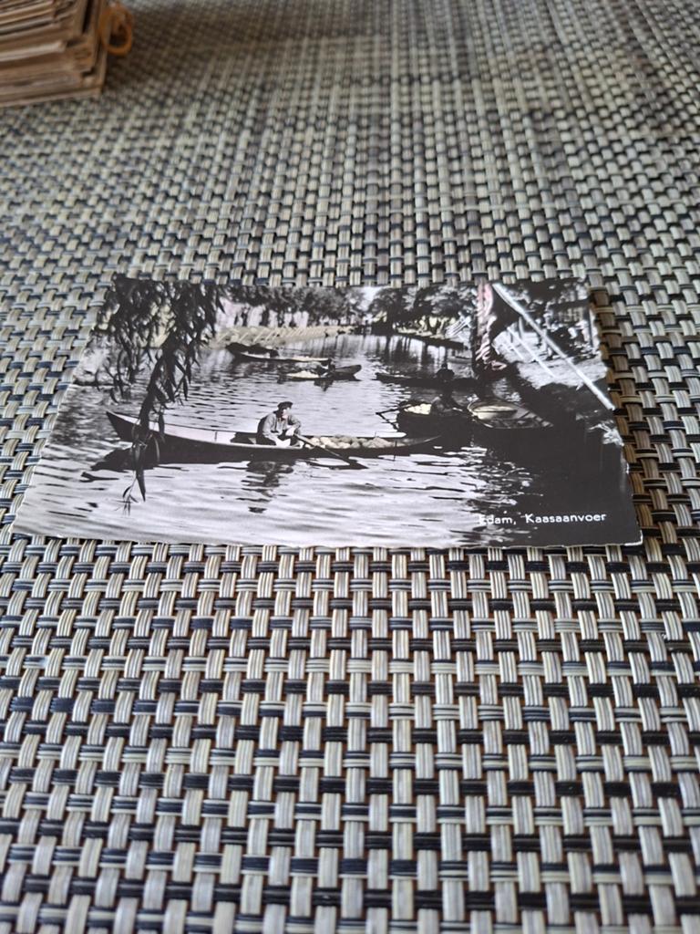 Edam, Kaasaanvoer, Ophalen of Verzenden, 1940 tot 1960, Ongelopen, Noord-Holland