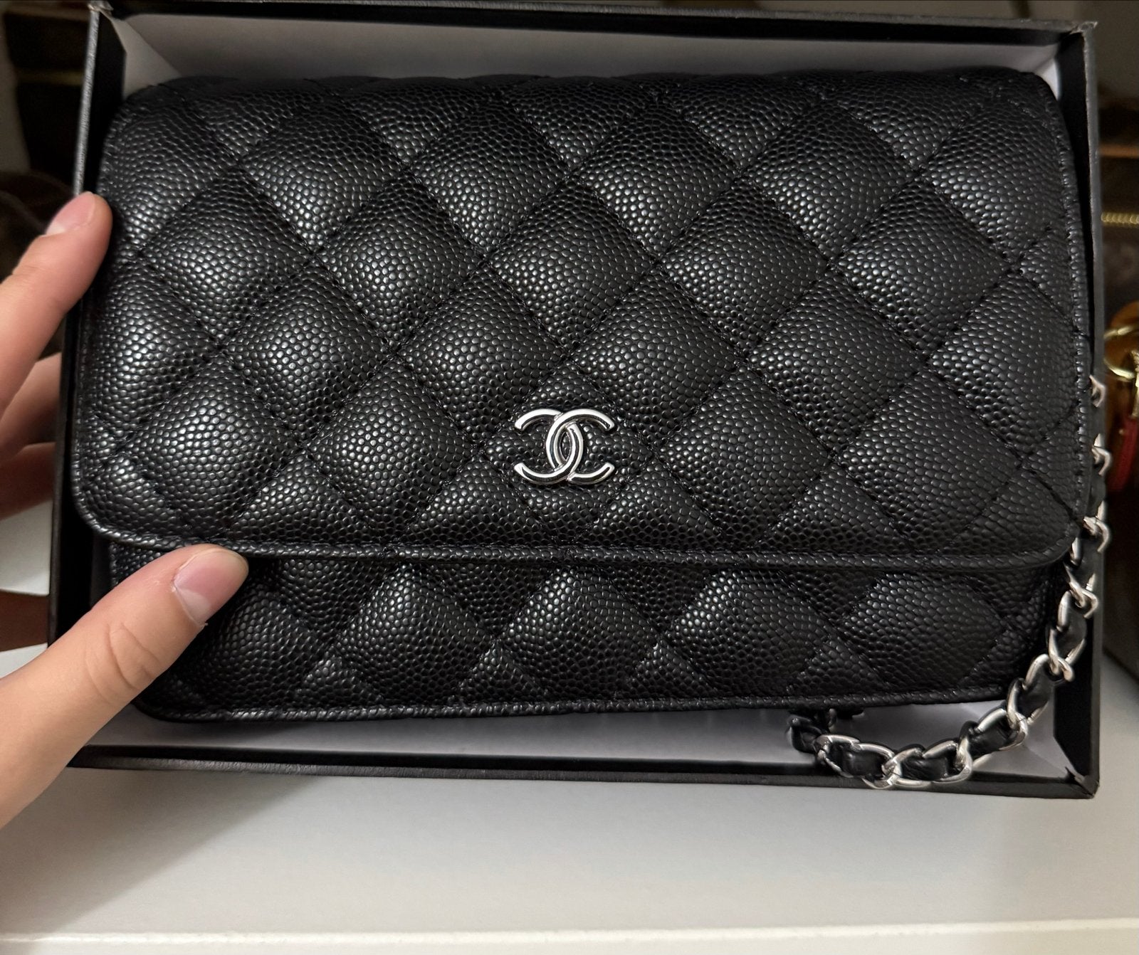 Zwarte C tas, Ophalen of Verzenden, Nieuw, Zwart, Avondtasje