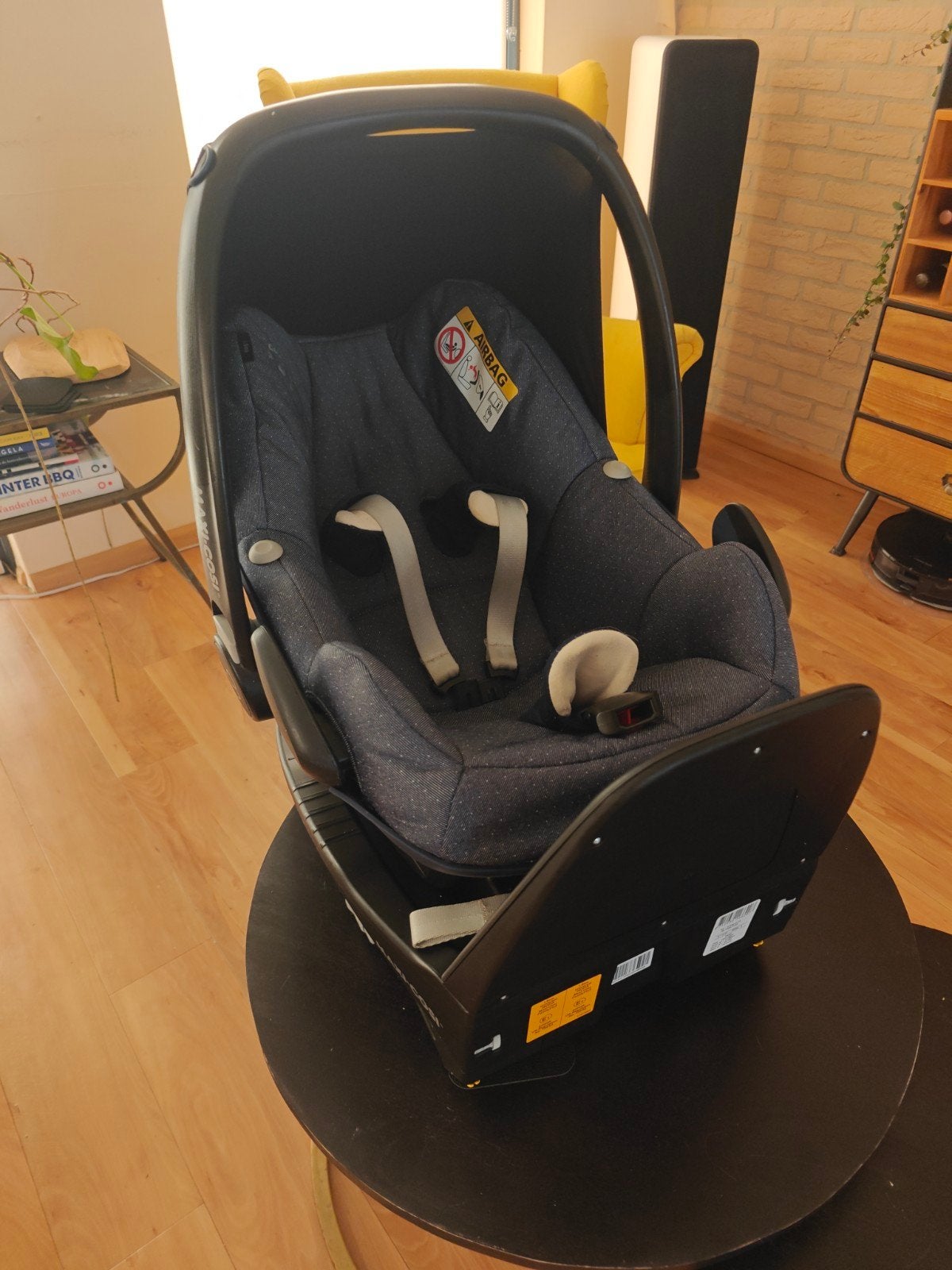 Maxi-Cosi i-Size autostoel met FamilyFix2 Isofix base, Kinderen en Baby's, Autostoeltjes, Zo goed als nieuw, Isofix, 0 t/m 13 kg