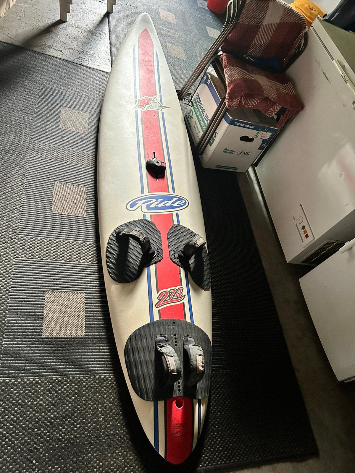 Complete surfset met surfpak en -schoenen, Watersport en Boten, Ophalen, Gebruikt, F2, Complete set