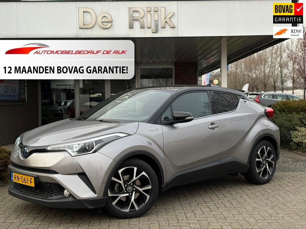 Toyota C-HR 1.8 Hybrid Bi-Tone Plus | Leder, Navi, Camera, C, 4 cilinders, 26 km/l, Hybride Elektrisch/Benzine, SUV of Terreinwagen