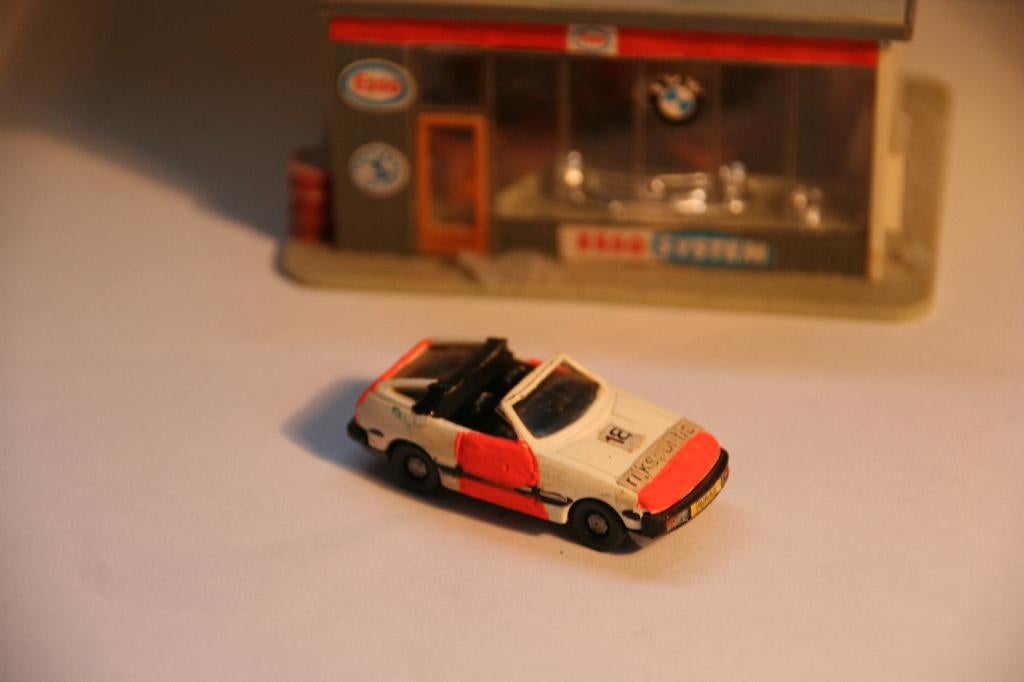 Producent? 1:87, Porsche 924 nr.18 Rijkspolitie (35), Ophalen of Verzenden, Gebruikt, Auto, Overige merken