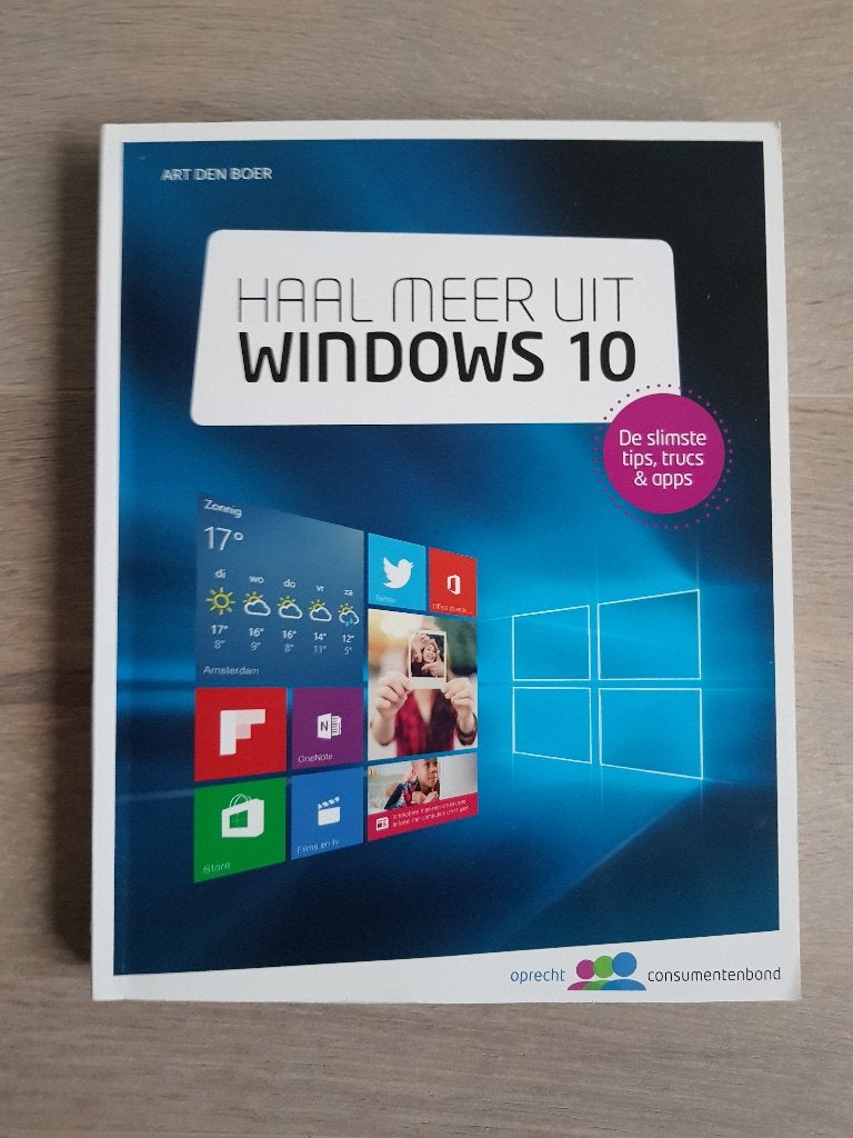 Haal meer uit Windows 10 door Art den Boer, Boeken, Informatica en Computer, Ophalen of Verzenden, Zo goed als nieuw, Besturingssystemen