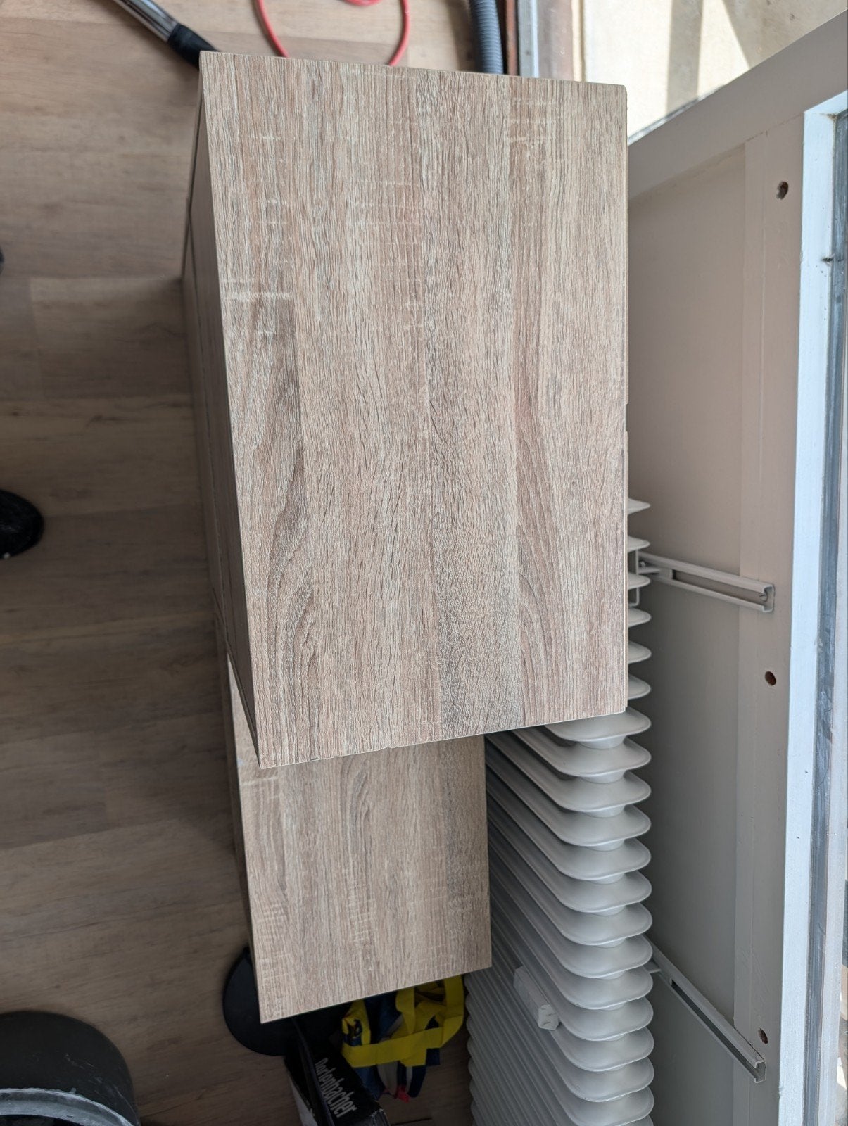 Schoenenkast met zitbankje - 100x32x80cm, Ophalen, Gebruikt, Modern