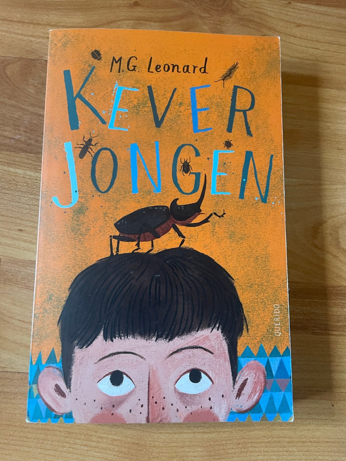 Keverjongen - M.G. Leonard (Kinderboek), Ophalen of Verzenden, Zo goed als nieuw, Fictie algemeen