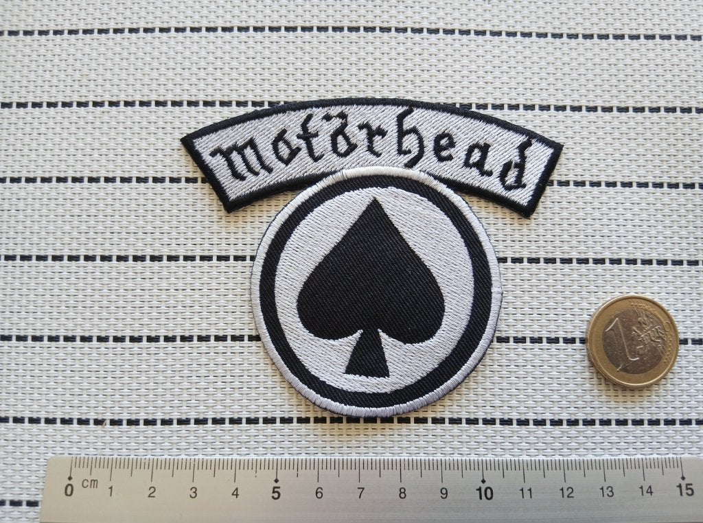 Motorhead mooie Ace shaped patch 107, Ophalen of Verzenden, Nieuw, Kleding
