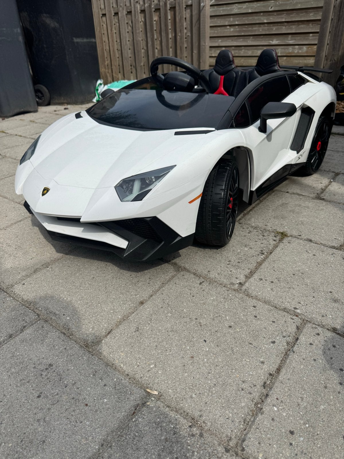 Elektrische kinderauto 12V - Lamborghini Aventador, Ophalen, Zo goed als nieuw