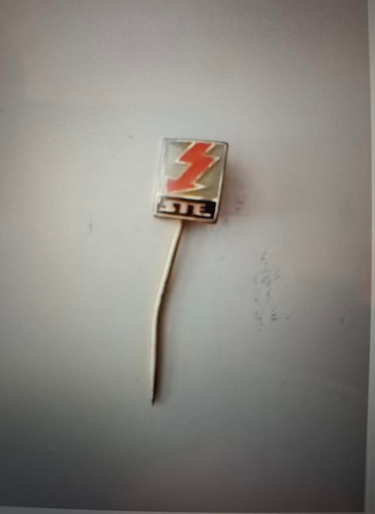 Speldje STE, Ophalen of Verzenden, Zo goed als nieuw, Merk, Speldje of Pin