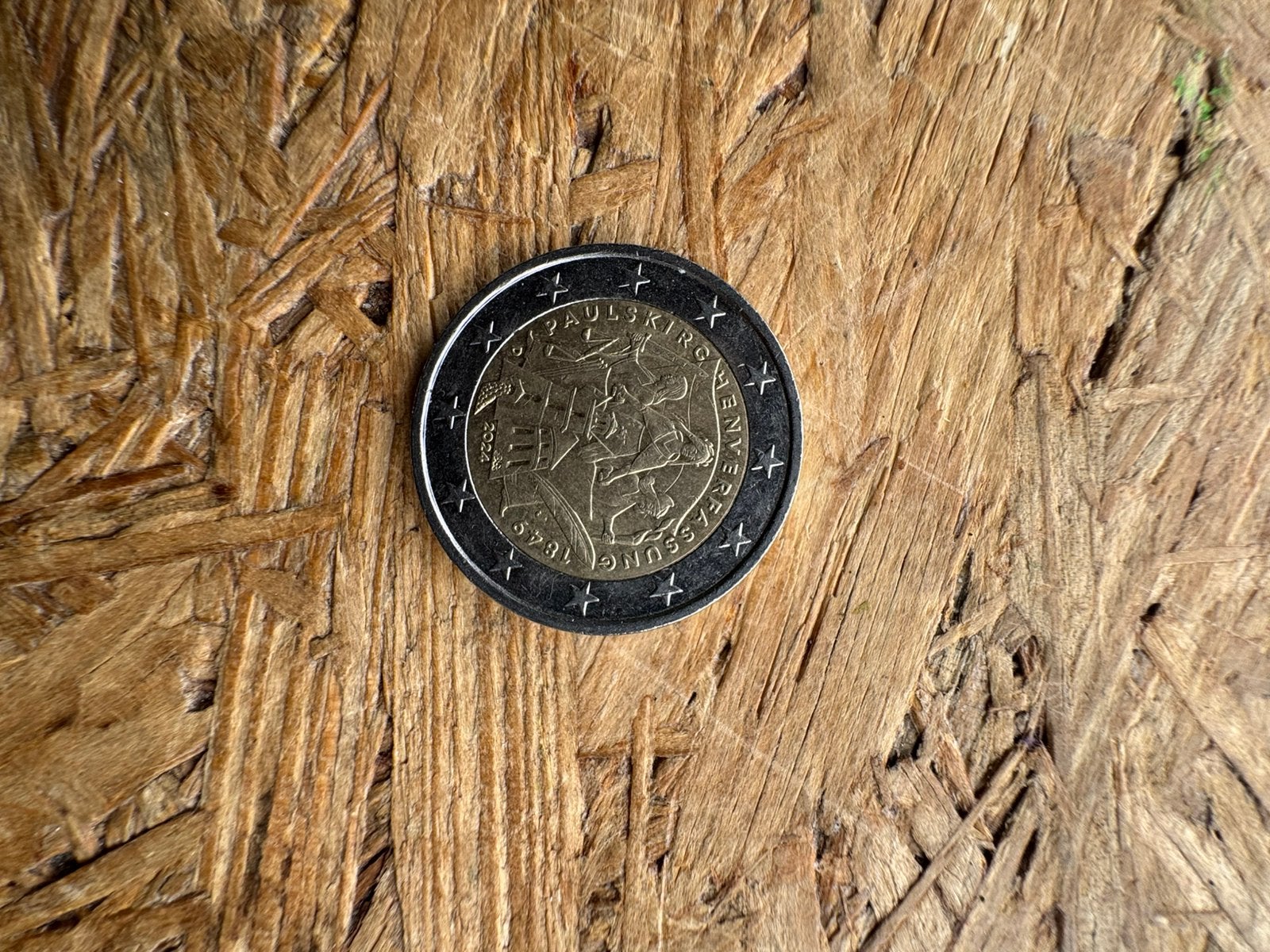 Duitse 2 herdenkingsmunt 2024 175 jaar Paulskirchenverfasung, Ophalen of Verzenden, Duitsland, 2 euro