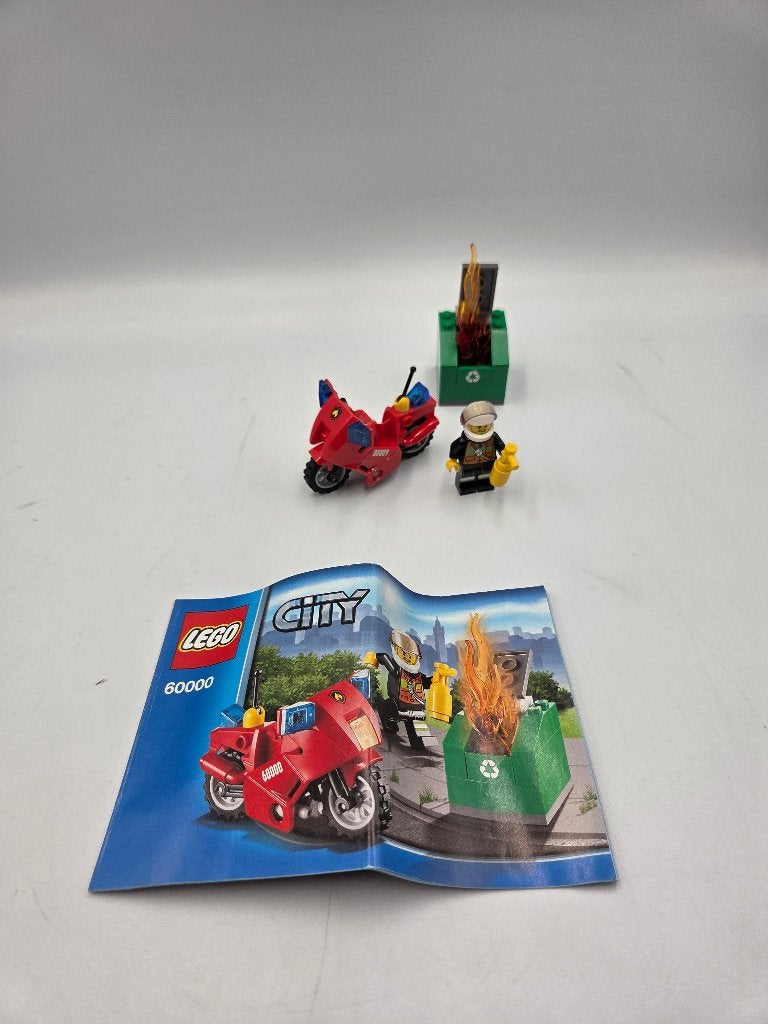 Lego City 60000 Fire Motorcycle, City, Lego, Ophalen of Verzenden, Zo goed als nieuw