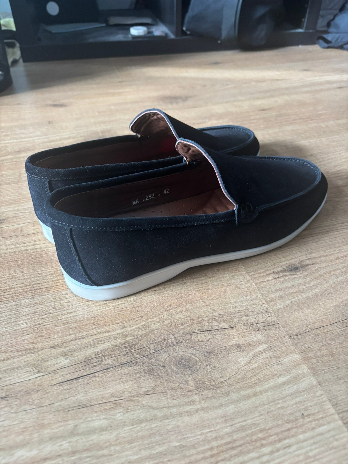 Zwarte loro piana loafers maat 45, Ophalen of Verzenden, Zo goed als nieuw, Zwart, Loafers