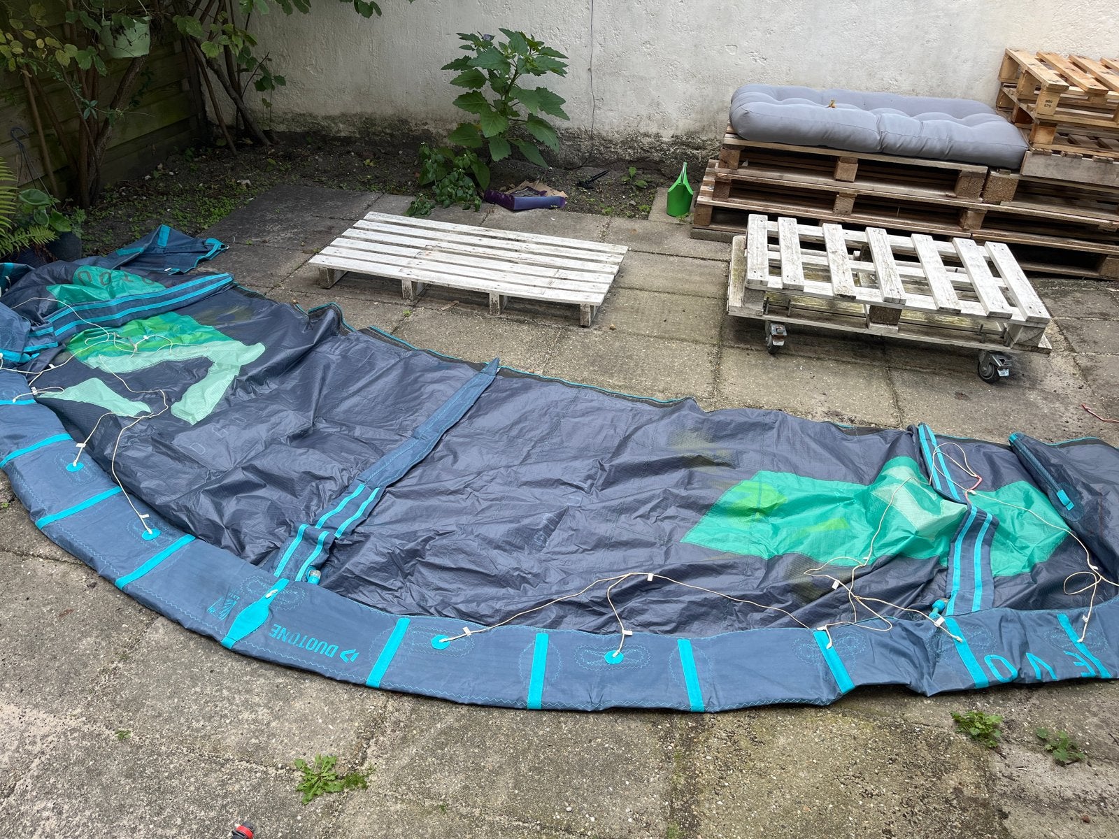 Duotone Evo Kite 7m 2020, Gebruikt, Geen board, Ophalen of Verzenden, Kite