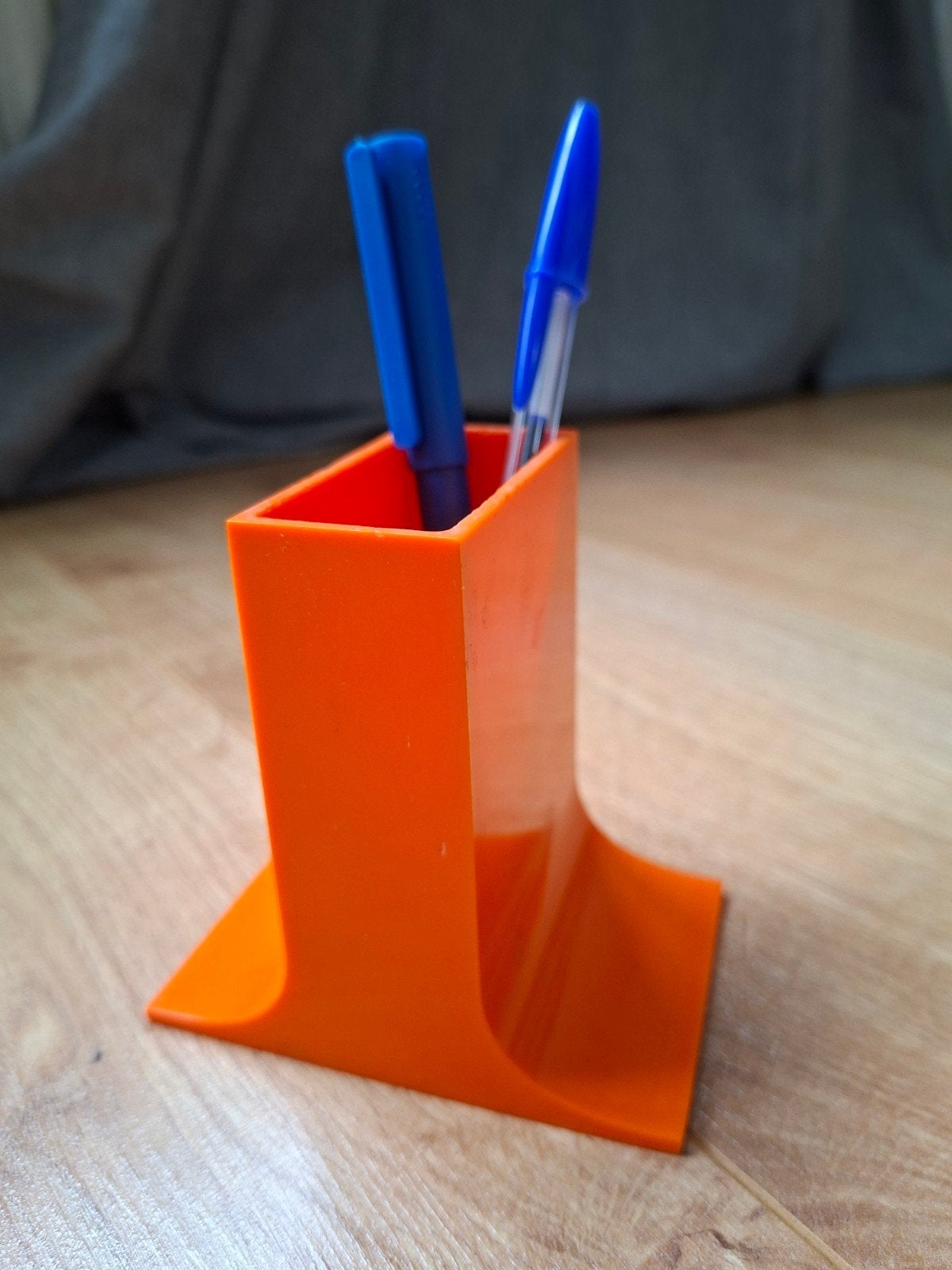 Danese Milano pennenbak Enzo Mari 1967, Antiek en Kunst, Oranje, 9 cm, Object, Ophalen of Verzenden