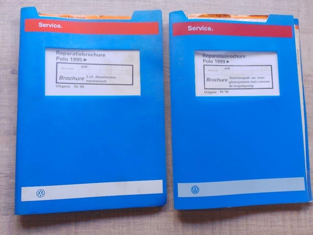 Vw Polo 6N2 dealer werkplaatsboeken 1.4 TDi diesel motor AMF, Ophalen of Verzenden, Gelezen, Volkswagen