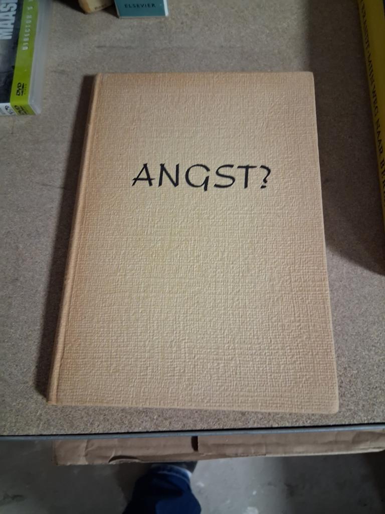 Angst? - Gesigneerd boek uit 1983, Ophalen of Verzenden, Gelezen, J.J.T. Salabay, J.H. Sillevis Smitt, Ted Salabay, Nederland