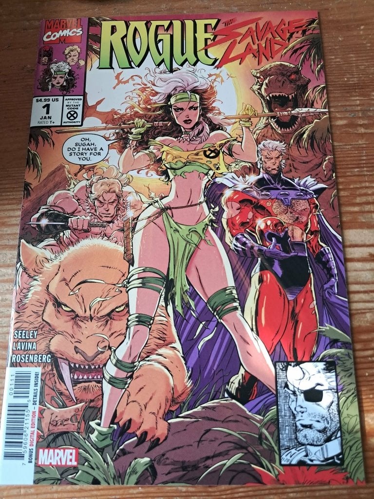 Rogue: the savage land #1, Amerika, Nieuw, Tim Seeley, Ophalen