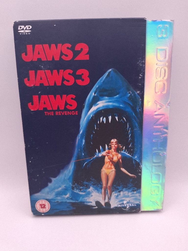 Jaws 2, Jaws 3, Jaws The Revenge dvd boxset, Boxset, Monsters, Ophalen of Verzenden, Zo goed als nieuw