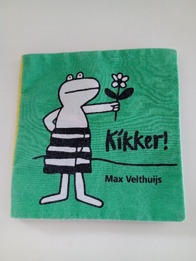  Een Knisperboekje met Kikker! van Max Velthuijs, Ophalen of Verzenden, Gebruikt, Overige typen, Met geluid