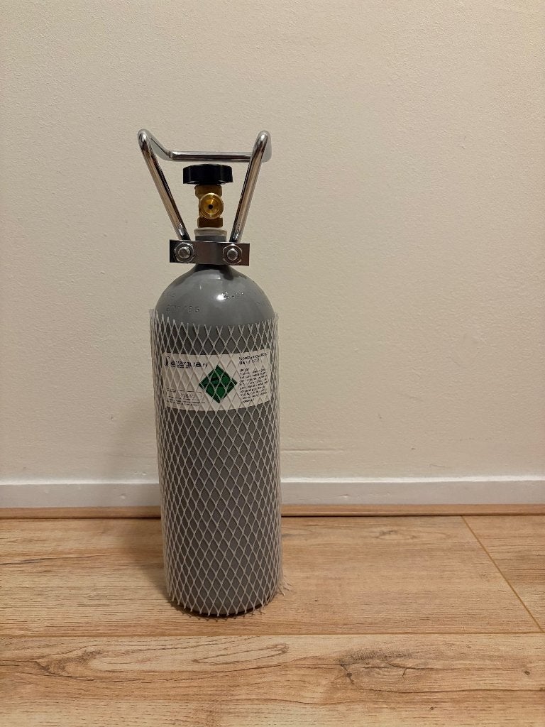 CO2 fles hervulbaar LEEG (Fles inhoud: 2 kg), Ophalen, Zo goed als nieuw, CO₂-systeem, Overige merken
