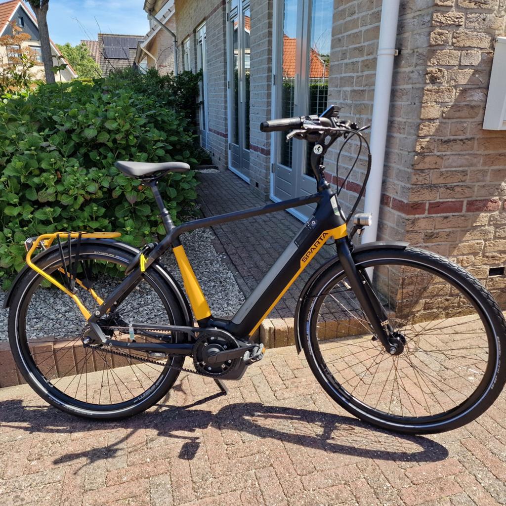 Zeer mooie Sparta M 11Ti met sterke 80Nm middenmotor en Belt, Fietsen en Brommers, Elektrische fietsen, Ophalen, Sparta, Gebruikt