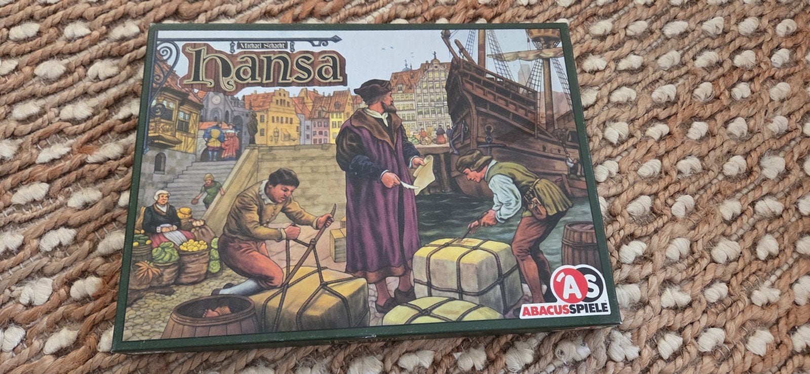 Hansa bordspel, Ophalen of Verzenden, Zo goed als nieuw, Abacusspiele