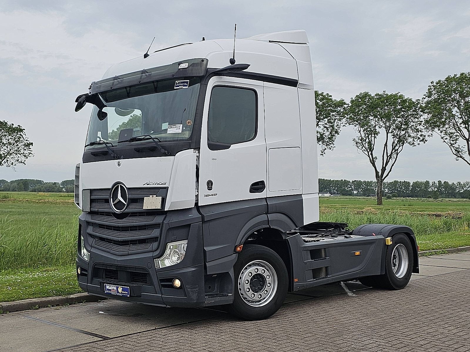MERCEDES-BENZ ACTROS 1845 LS mp5 retarder 2x tank, Automaat, Euro 6, Overige kleuren, Mercedes-Benz