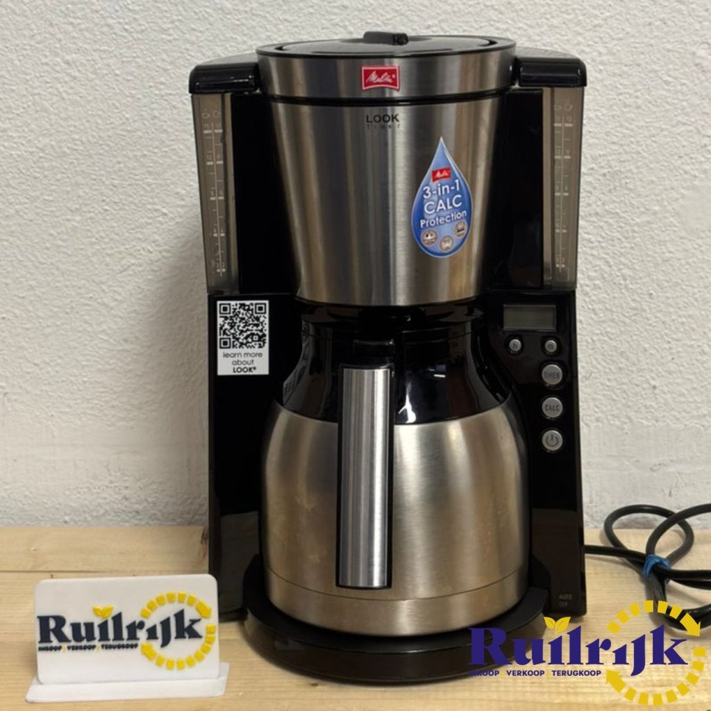 Melitta Look V Therm Timer koffiezetapparaat filterkoffie, Flex Ltd., Zo goed als nieuw, https://flex.com/contact-us, Nobelstraat 10, 5807 GA Oostrum LB, Limburg, Nederland
