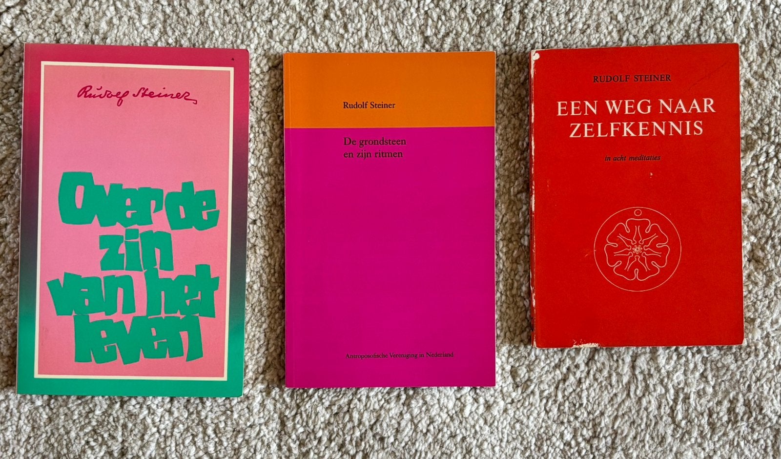 Boeken Rudolf Steiner - antroposofie, Ophalen, Gelezen, Spiritualiteit algemeen, Achtergrond en Informatie