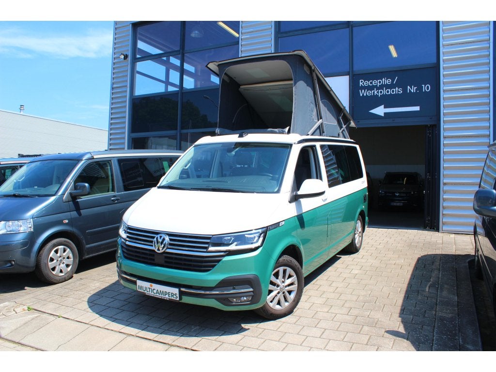 VW T6.1 California Ocean 2 tone Compleet, Caravans en Kamperen, Campers, Automaat, Volkswagen, Bedrijf, Overige merken