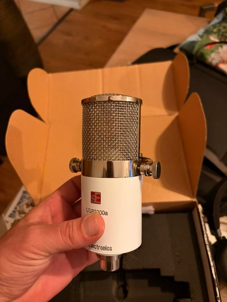 SE 2200a USB & Analoog, Ophalen of Verzenden, Zo goed als nieuw, Studiomicrofoon