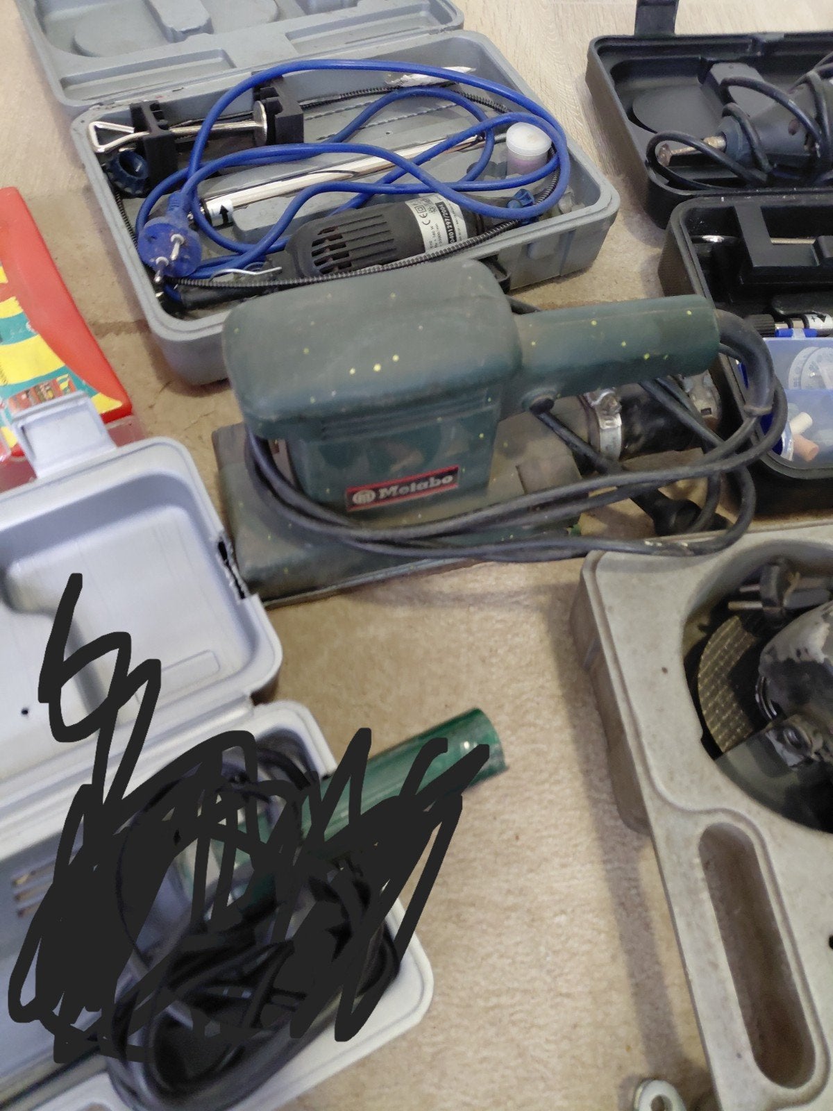 Diverse elektrisch gereedschap in 1 koop., Ophalen, Gebruikt, Ferm