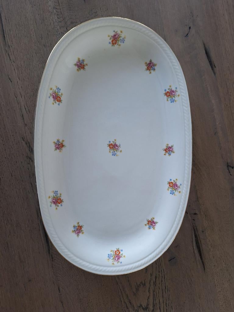Vintage Vleeswaren Schaal Mignon, Ophalen of Verzenden