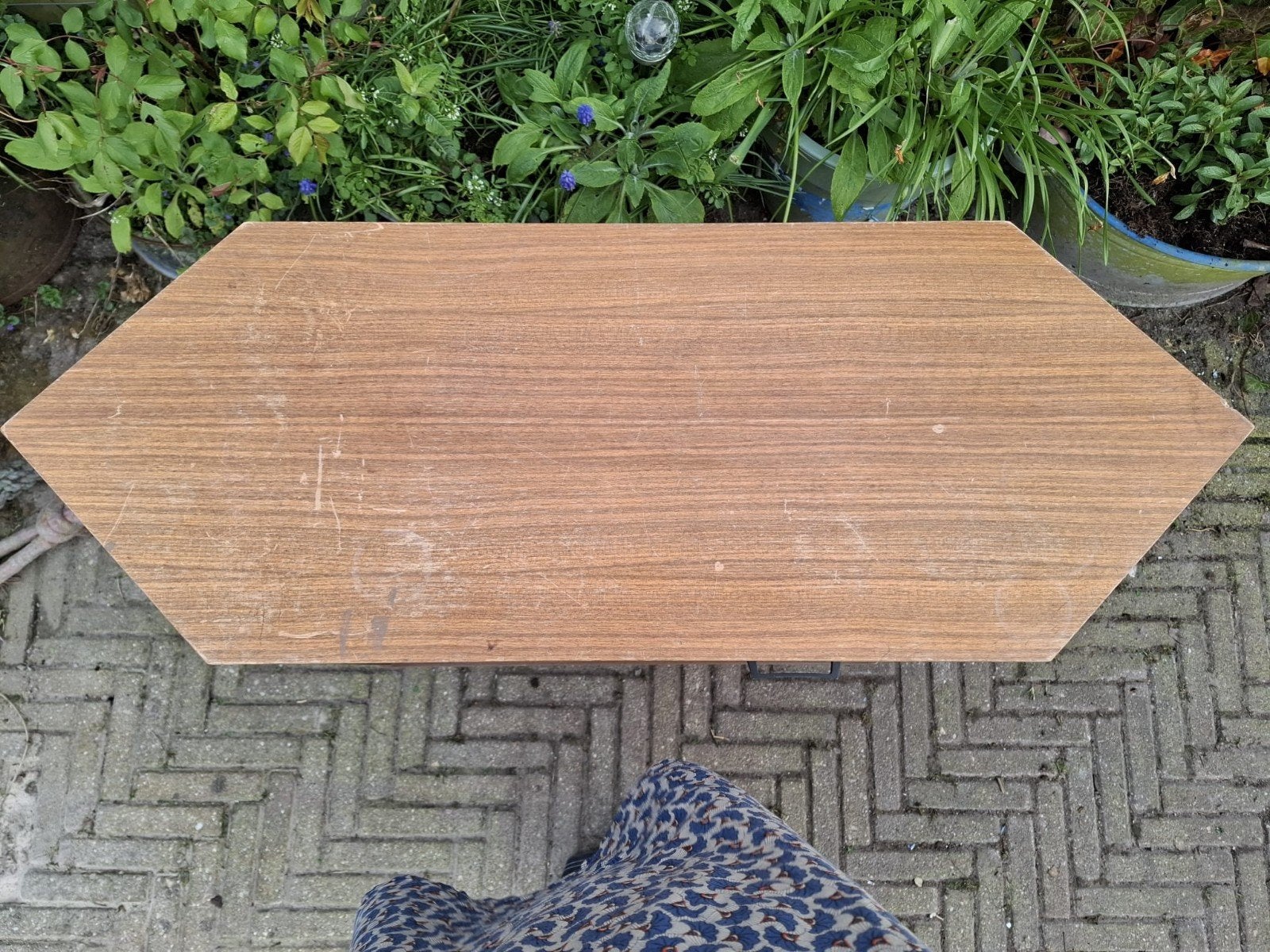 Vintage houten audiomeubel / dressoir, Ophalen