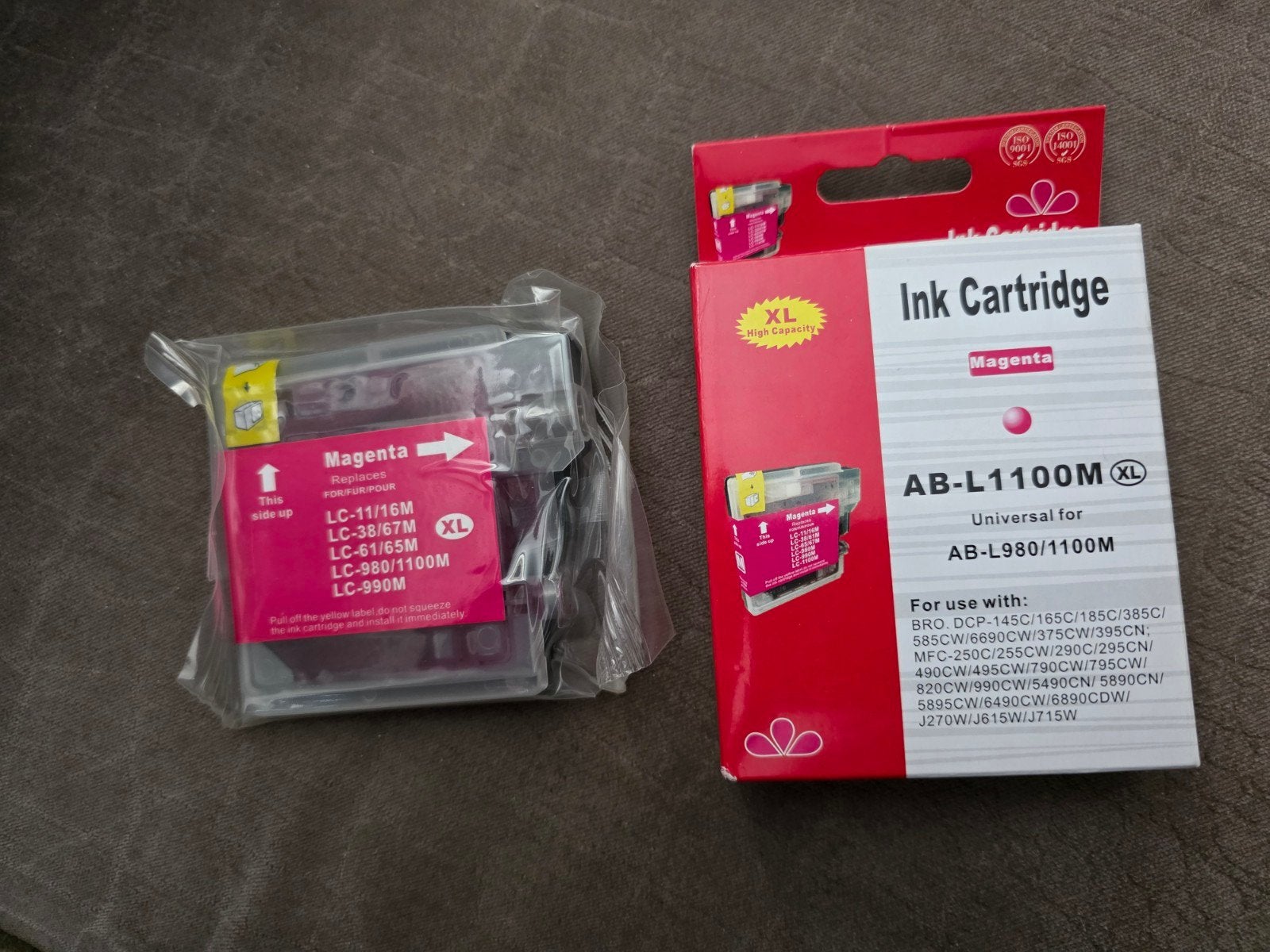 Nieuw Set van 10 stuks Brother LC-1100BK XL Inktcartridges, Ophalen of Verzenden, Nieuw, Cartridge
