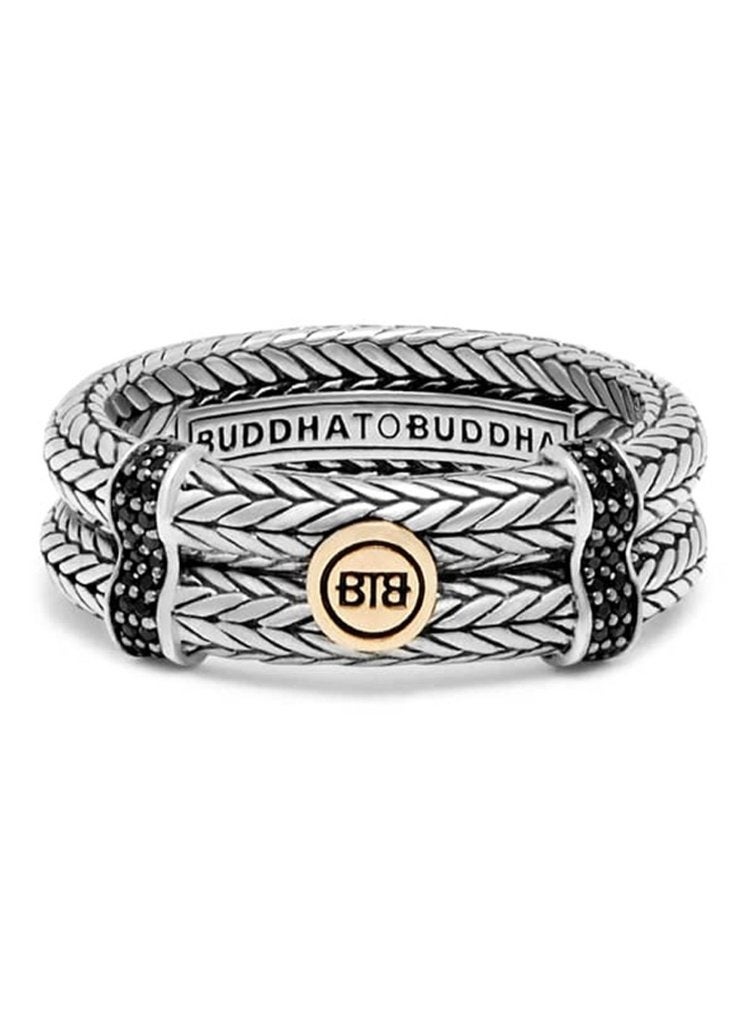 Ring van Buddha to Buddha maat 17,5, Nieuw, Ophalen of Verzenden, 17 tot 18, Dame of Heer