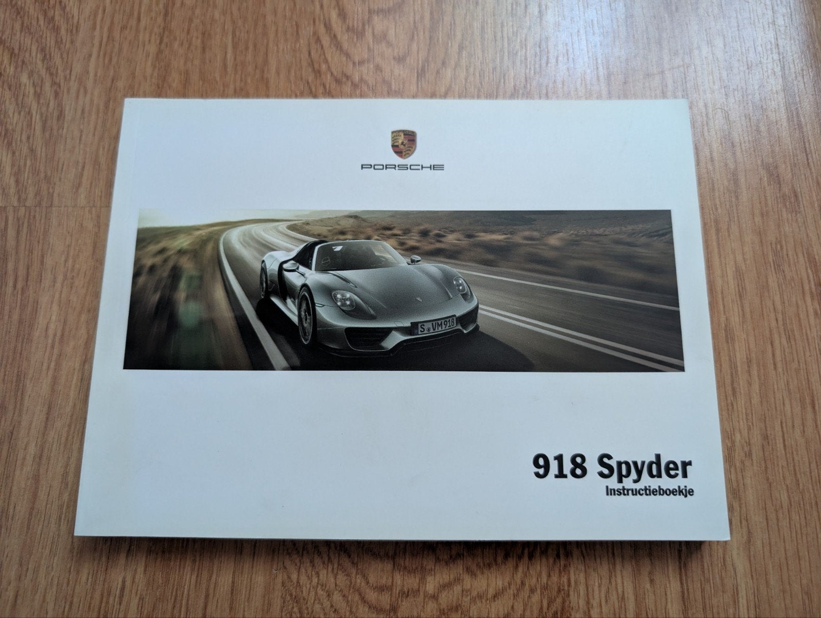 Nieuw instructieboekje Porsche 918 Spyder, Ophalen of Verzenden