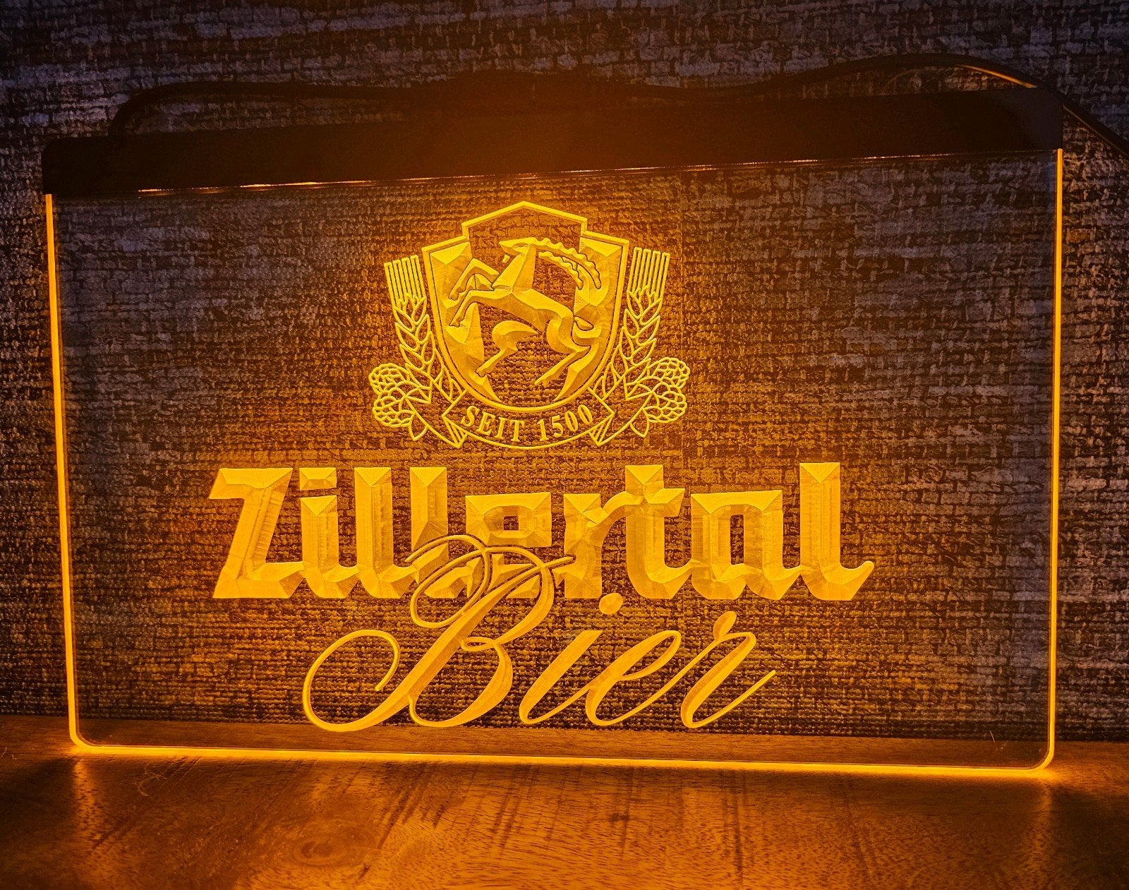 ZILLERTAL 3D Ledverlichting lamp lichtbak, Ophalen of Verzenden, Nieuw, Reclamebord, Plaat of Schild, Overige merken